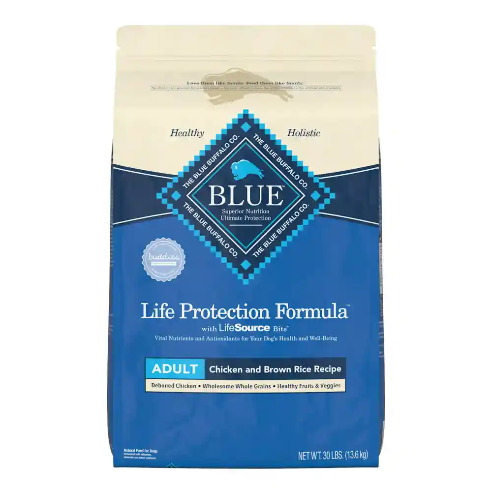 Blue Buffalo Dog Chicken & Brown Rice 30 Lbs