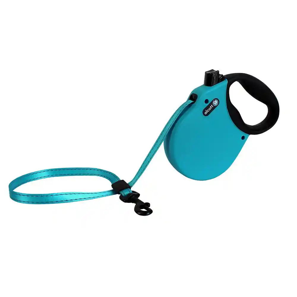 Retract Leash- Medium -blue