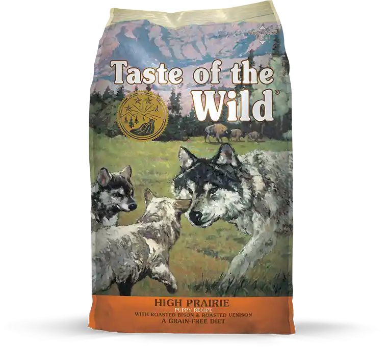 High Prairie Roasted Bison & Venison Puppy Dry Food 5-lb