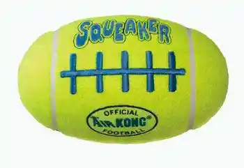 Air Kong Squeaker Football Smallall Yellow