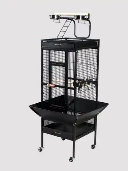 Signature Series Select Wrought Iron Cage Black 24"x20"x60"