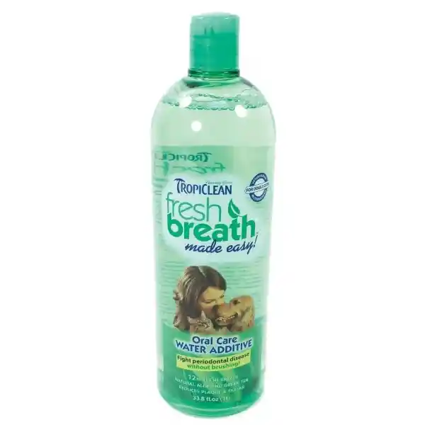 Fresh Breath Plaque Remover Pet Additive 33.8 Oz