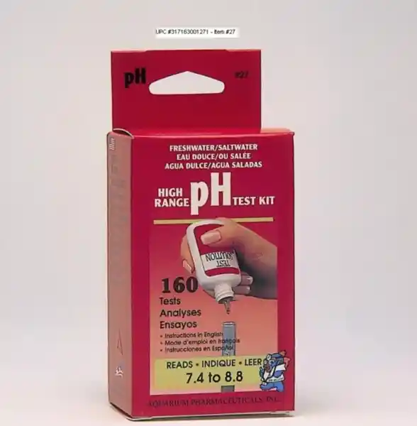 Api High Range Ph Test Kit 250 Tests