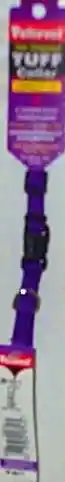 Adjustable Dog Collar With Plastic Buckle, Purple, 3/8" X 8"-12"