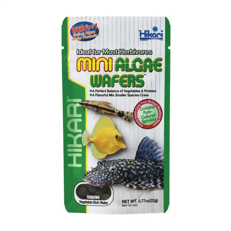 Hikari Mini Algae Wafers .77 Oz