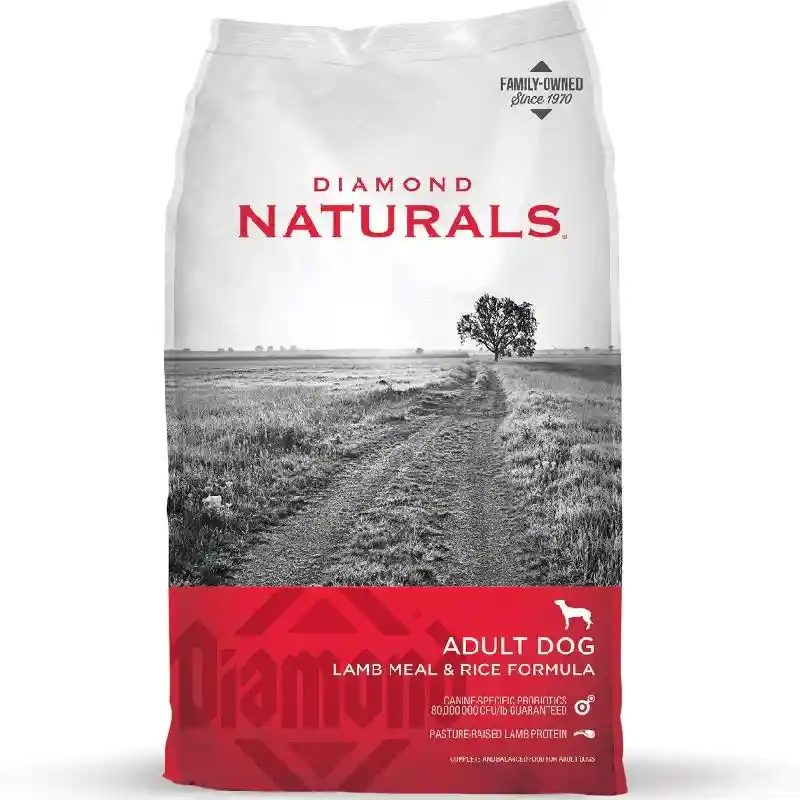 Diamond Naturals Lamb Meal & Rice 40 Lbs Bag