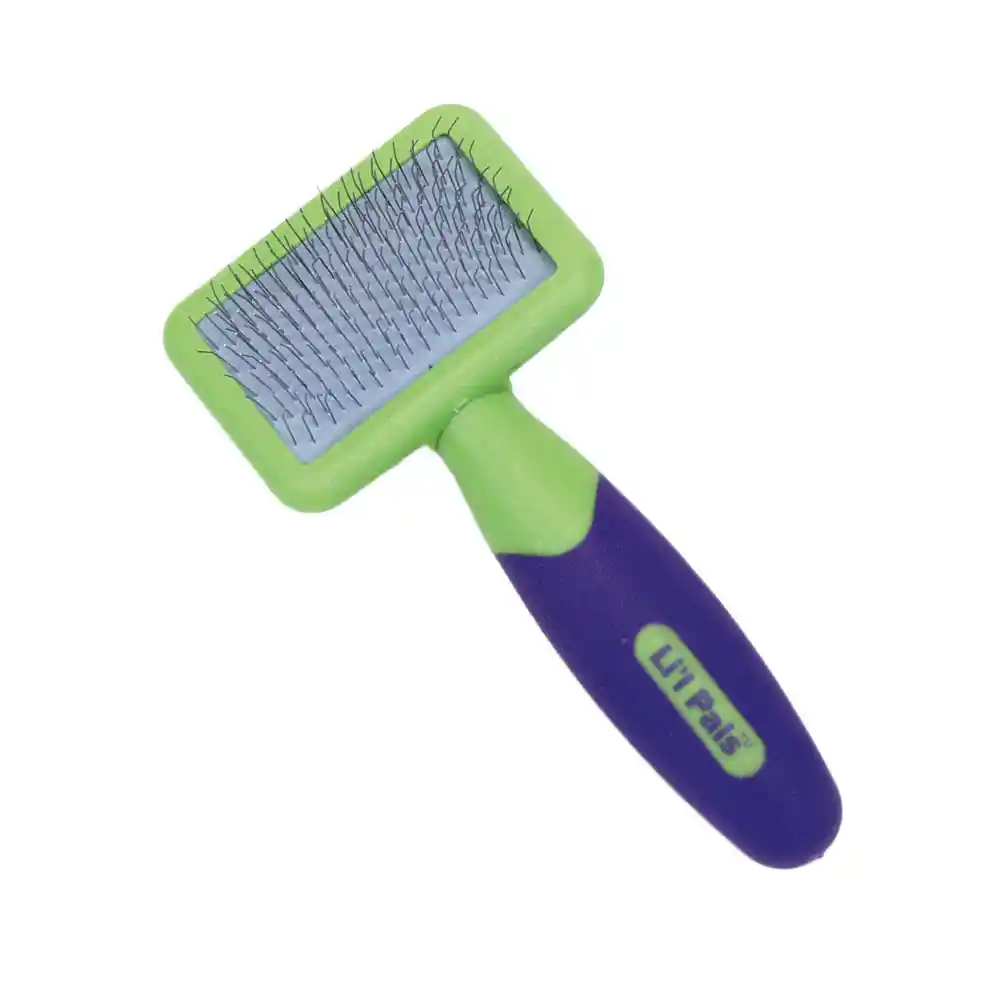 Kitten Slicker Brush With Coated Tips, No Color, One Size