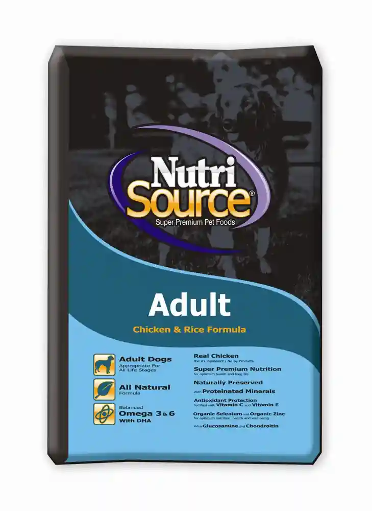 Nutrisource Adt Dog Chicken & Rice 18 Lbs