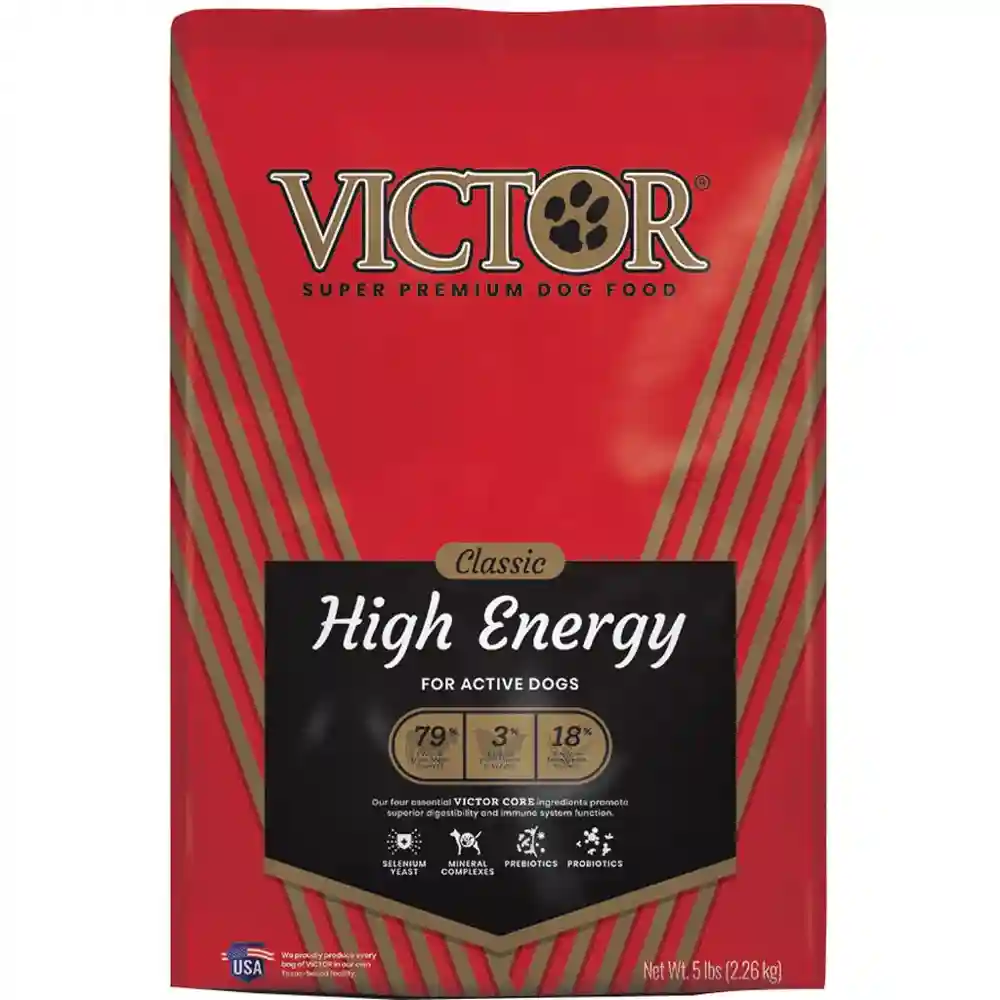 Victor Dog Dry High Energy 5#