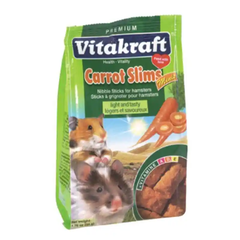 Vita Hamster Mini Carrot Slims 1.76 Oz