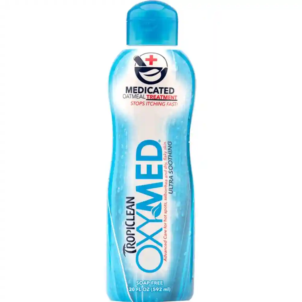 Oxymed Medicated Oatmeal Dog & Cat Treatment Rinse 20-oz