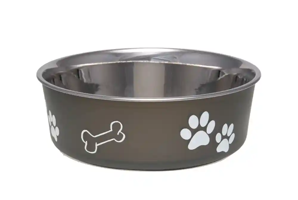 Loving Pets Bella Bowl Ss Espresso X-large