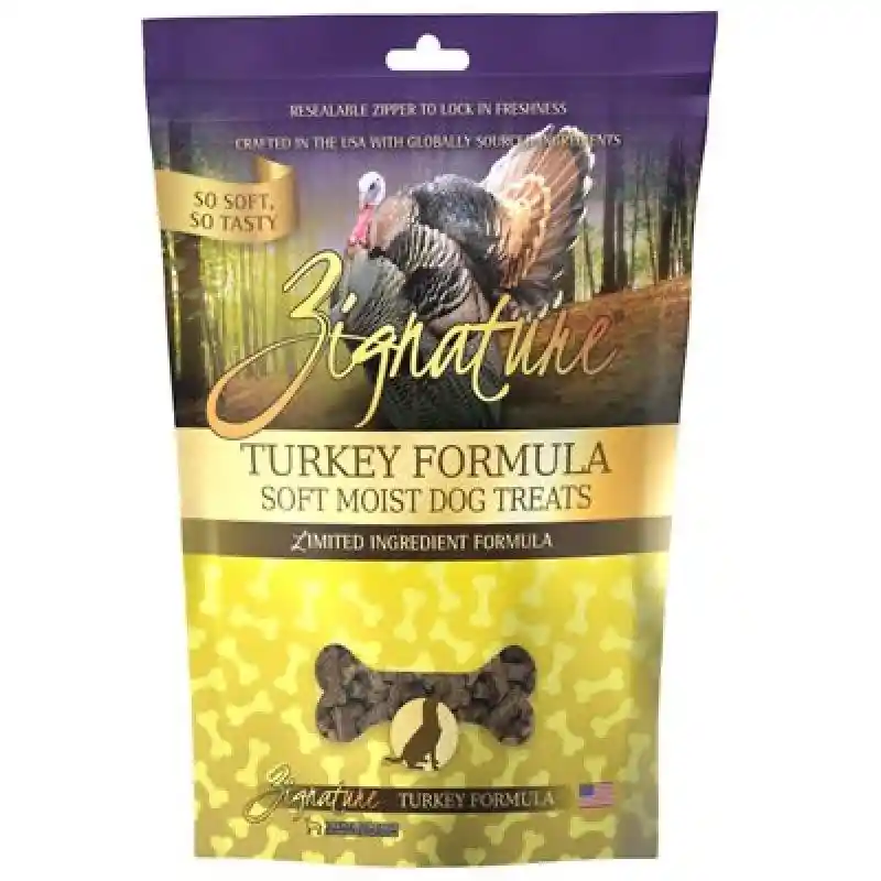 Zignature Grain Free Soft & Moist Turkey Treat 4-oz