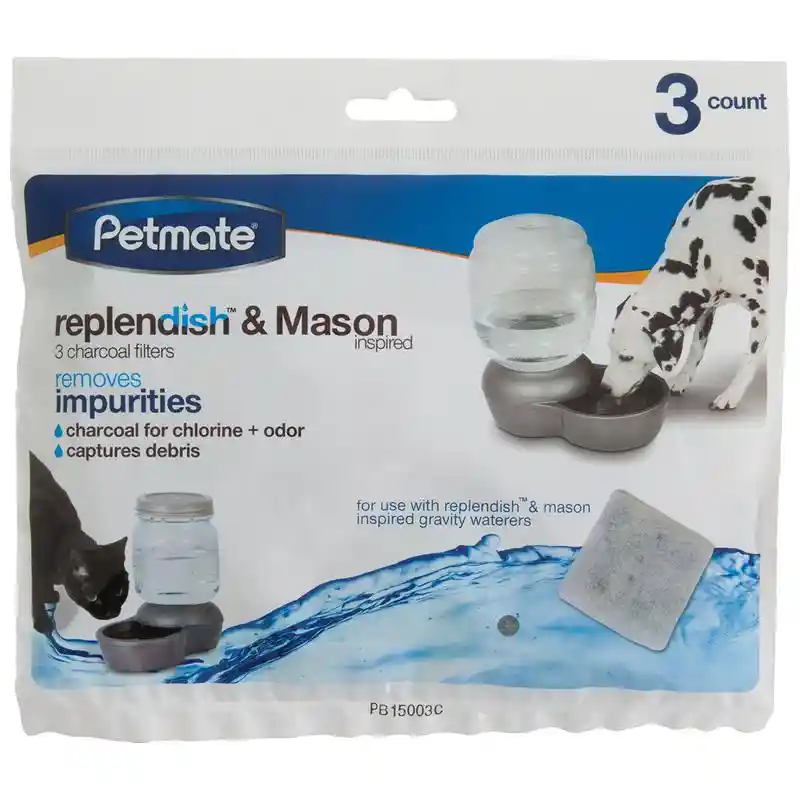 Petmate Filter Replendish 3 Pack