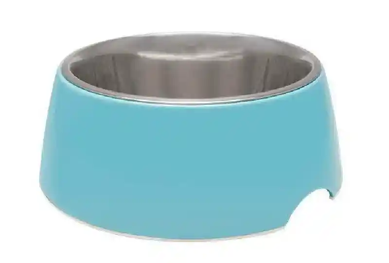 Loving Pets Retro Bowl Electric Blue Medium