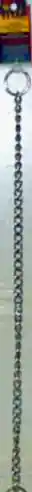 Chain Training Dog Collar, Chrome, 3.0 Mm X 20"