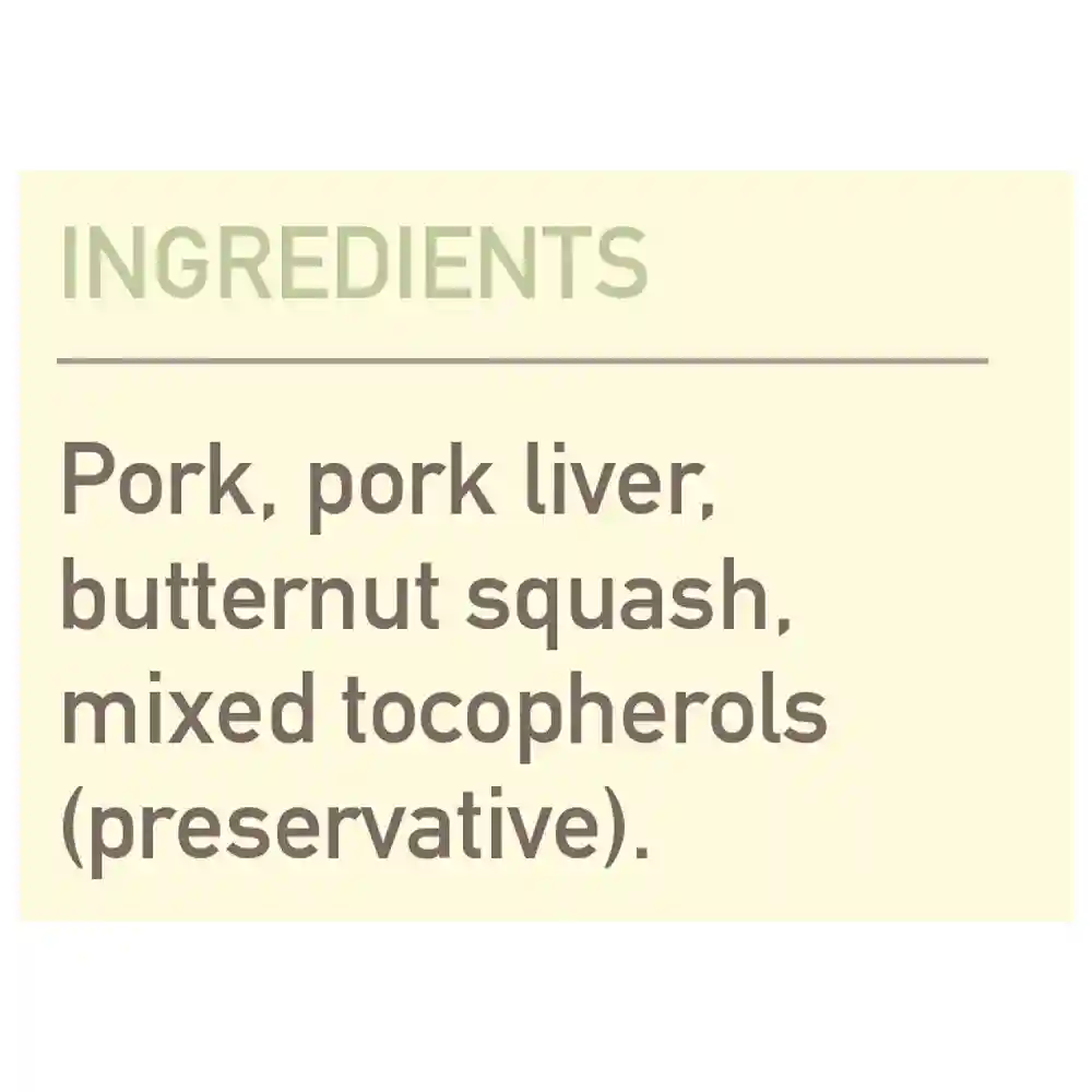 Singles Limited Ingredient Freeze-dried Dog Treats, Pork & Squash, Biologically Appropriate & Grain