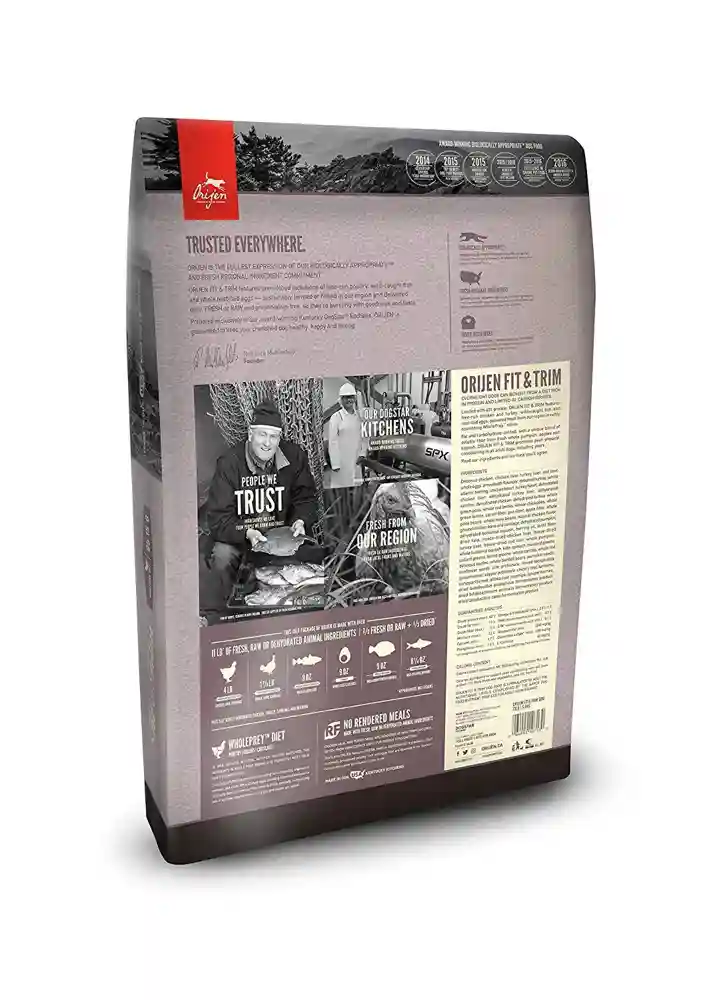 Dry Dog Food, Fit & Trim, Biologically Appropriate & Grain Free 4.5-lb