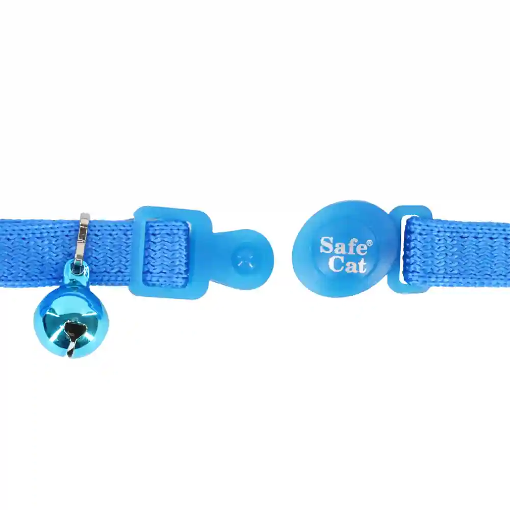 Safe Cat Snag-proof Adjustable Breakaway Cat Collar, Pink Bright 3/8" X 8"-12"