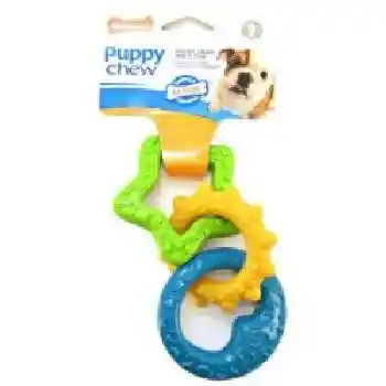 Puppy Chew Teething Rings Dog Toy One Size