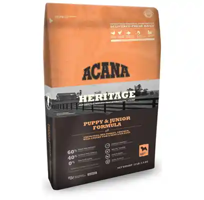 Acana Heritage Pup & Jr. 13 Lbs