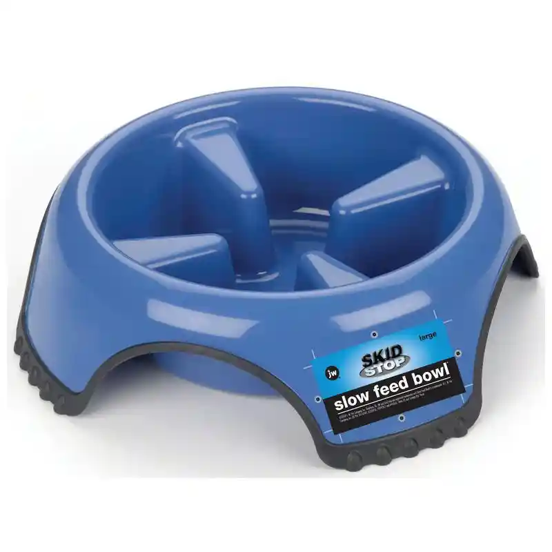 Jw Skid Stop Slow Feed Bowl Large
