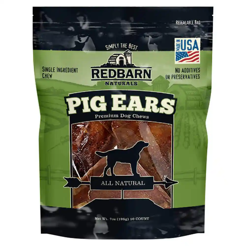 Pig Ears Natural - 10pk