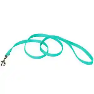 Single-ply Dog Leash, Teal, 5/8" X 6'