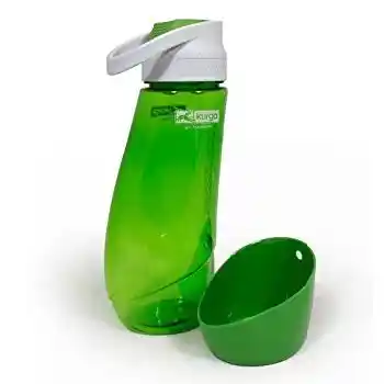 Kurgo D Gourd Bottle Bowl Grn