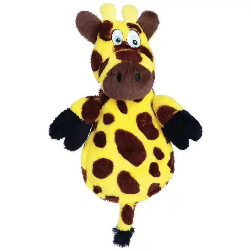 Hear Doggy Flat Ultrasonic Dog Toy Giraffe