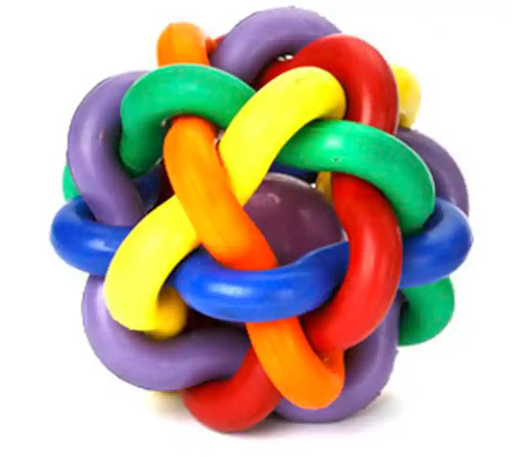 Nobbly Wobbly Ii Ball Mini With Bell