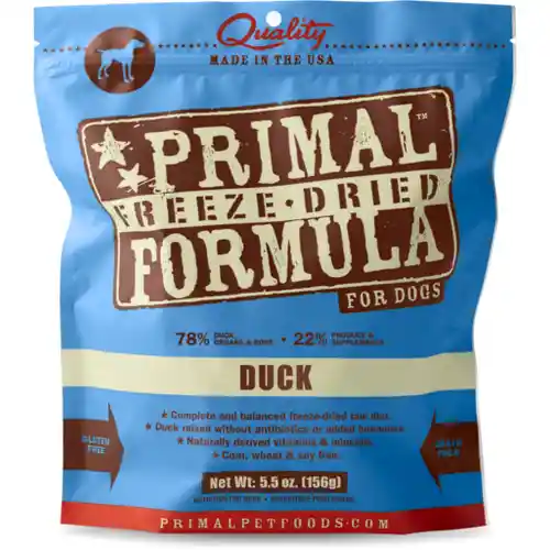 Freeze Dried Nuggets Grain Free Duck Formula Dog Food 5.5-oz