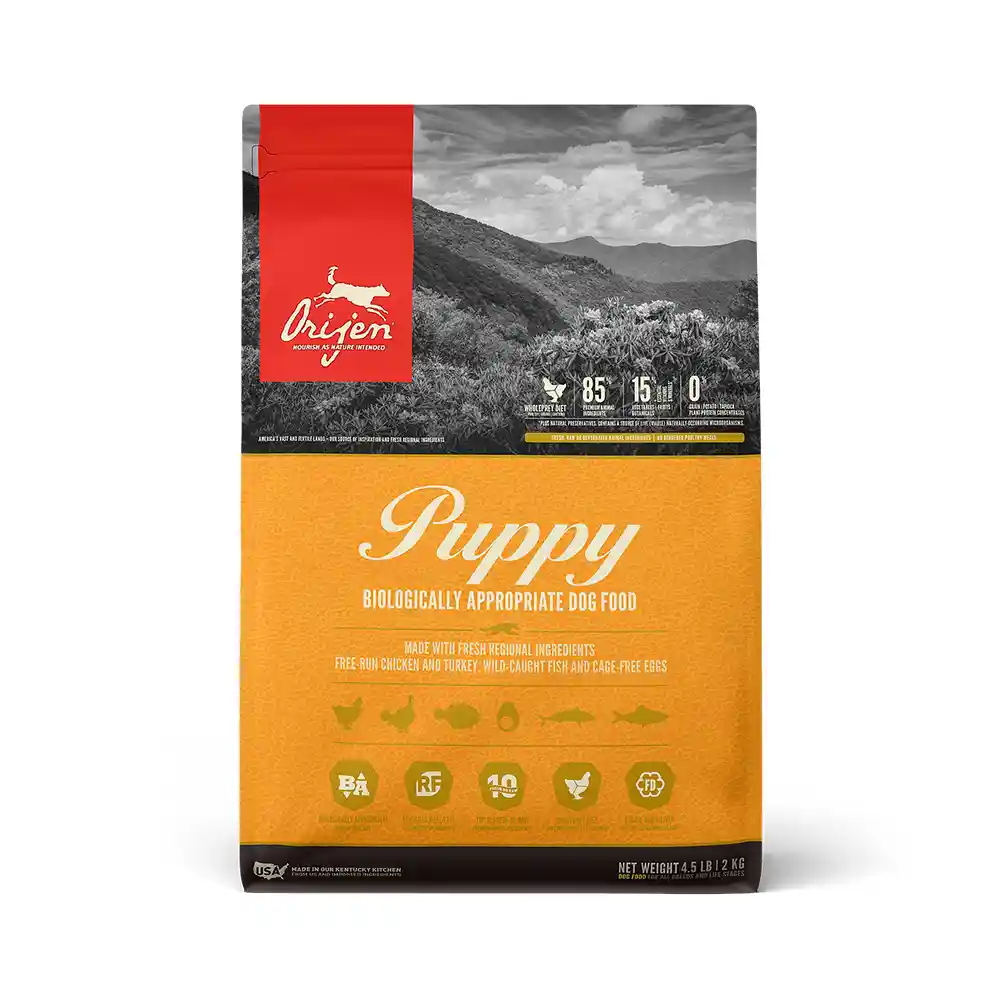 Dry Dog Food, Puppy, Biologically Appropriate & Grain Free 4.5-lb