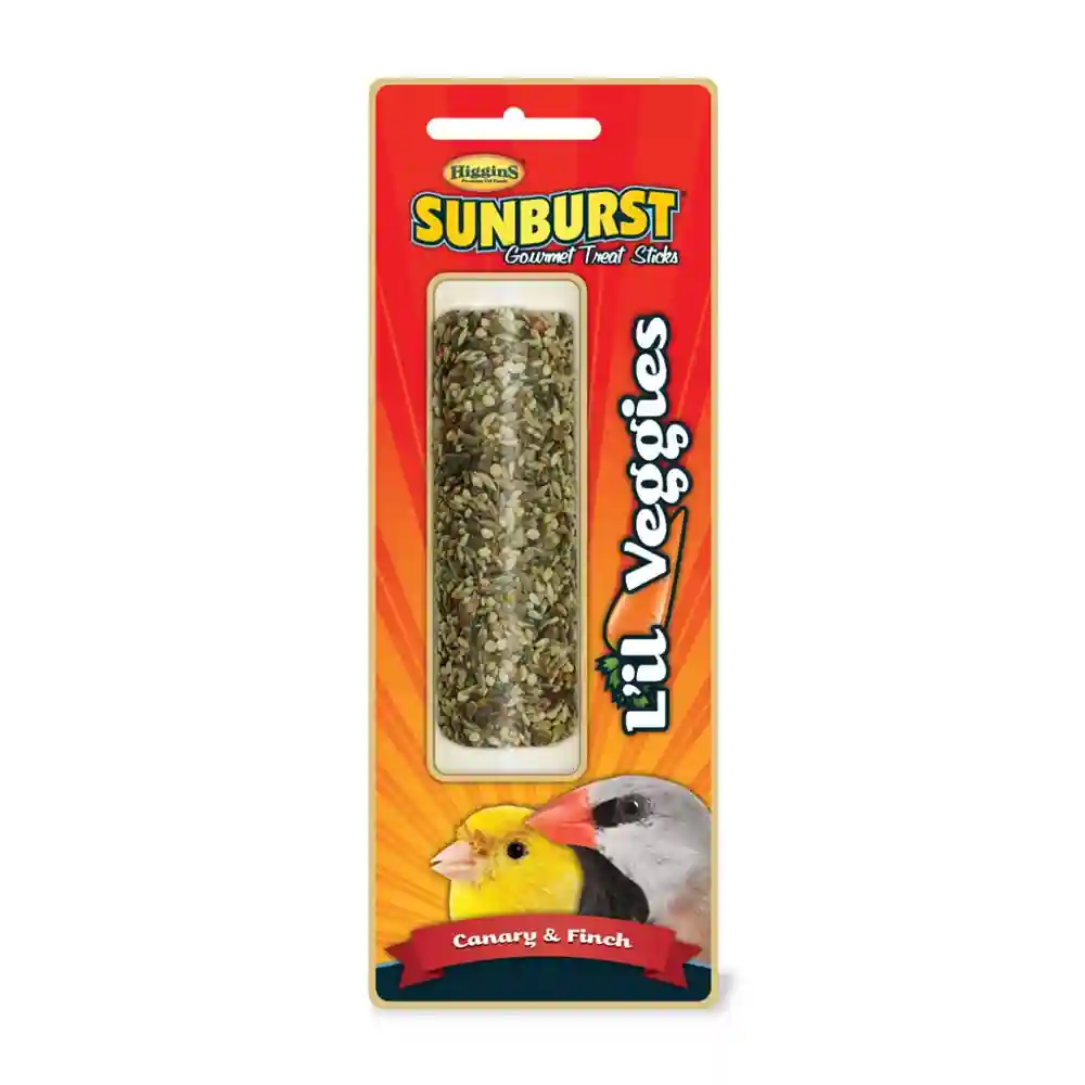 Higgins L'll Veggie Can/finch Stick 2.43 Oz Box
