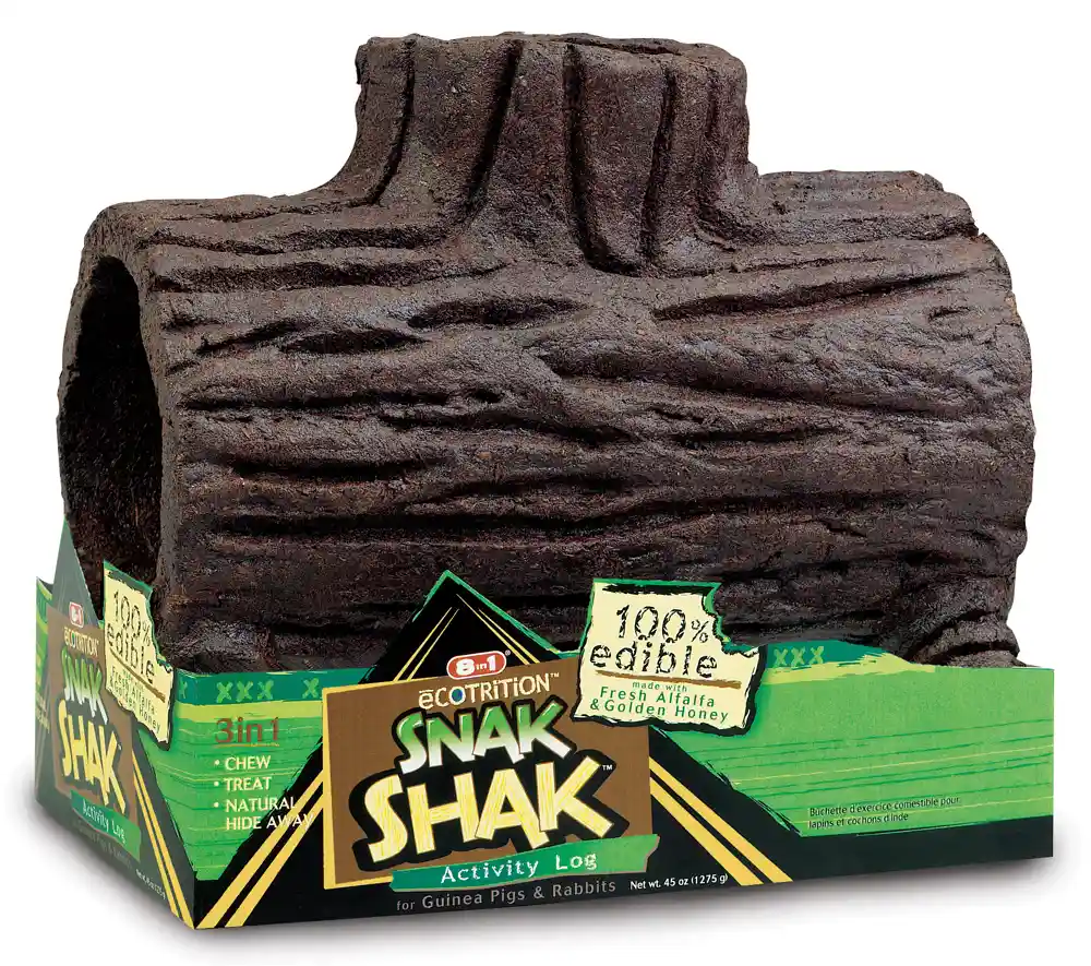Snak Shack Activity Log For Guinea Pigs & Rabbits