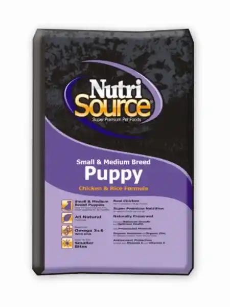 Nutrisource Puppy Small/medium Breed 35 Lbs
