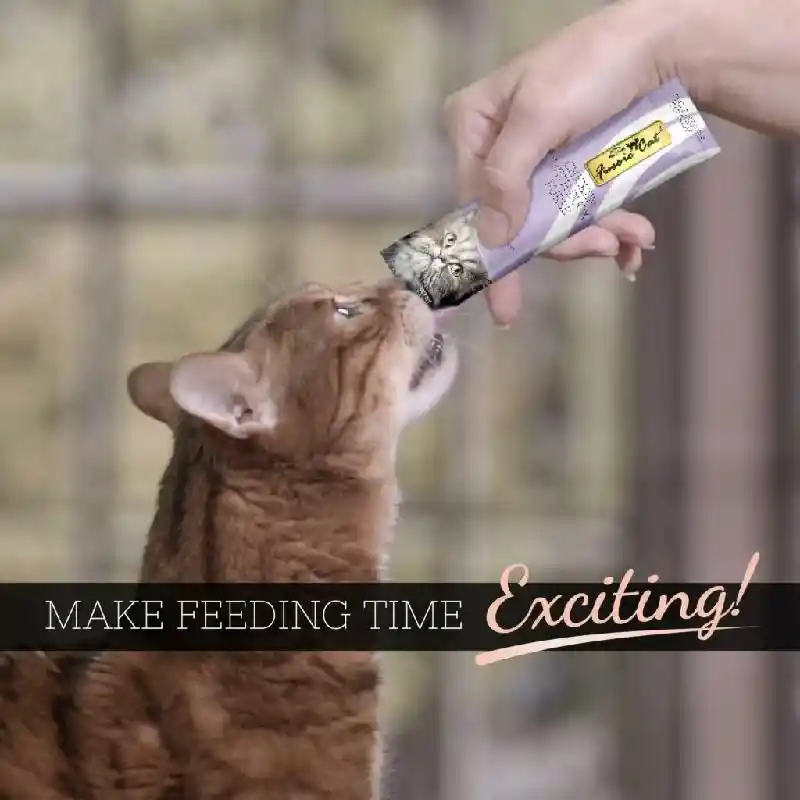 Fussie Cat Chicken & Duck Puree .5-oz 4-pk