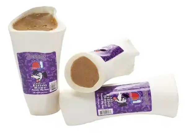 Redbarn Filled Bone Peanut Butter Large 6"