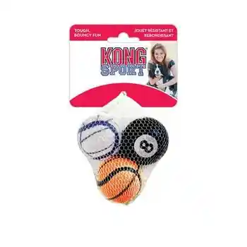 Kong Toy Sport Balls Medium 3 Pk