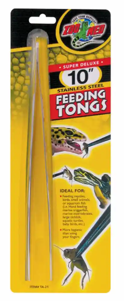 Stainless Steel Feeding Tongs 10"