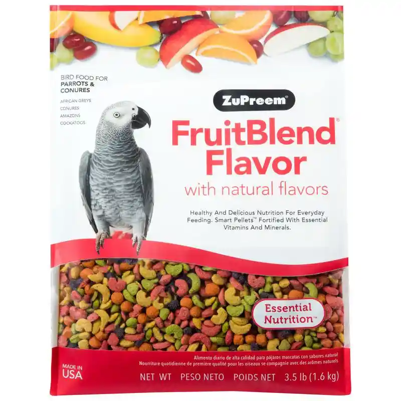 Zupreem Fruit Medium/large Parrot/conure 3.5 Lbs
