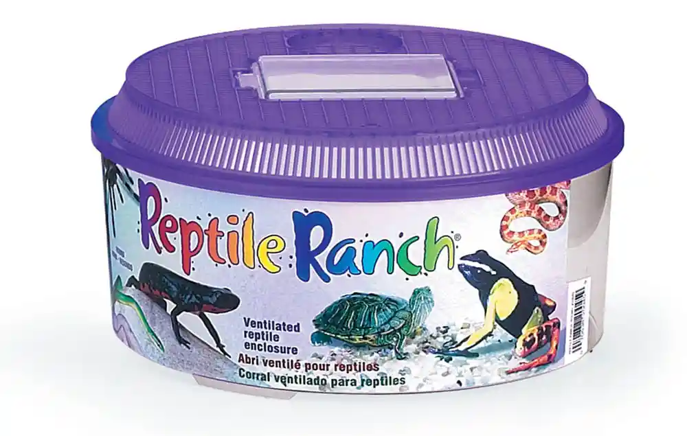 Reptile Ranch Round W/lid