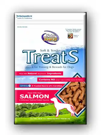 Nutrisource Soft & Tender Salmon Treat 6 Oz