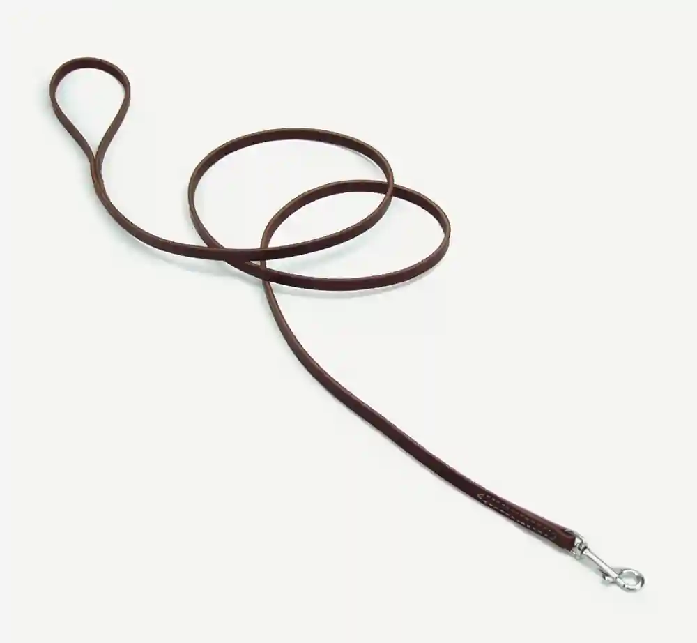 Latigo Leather Dog Leash, Latigo, 5/8" X 06'