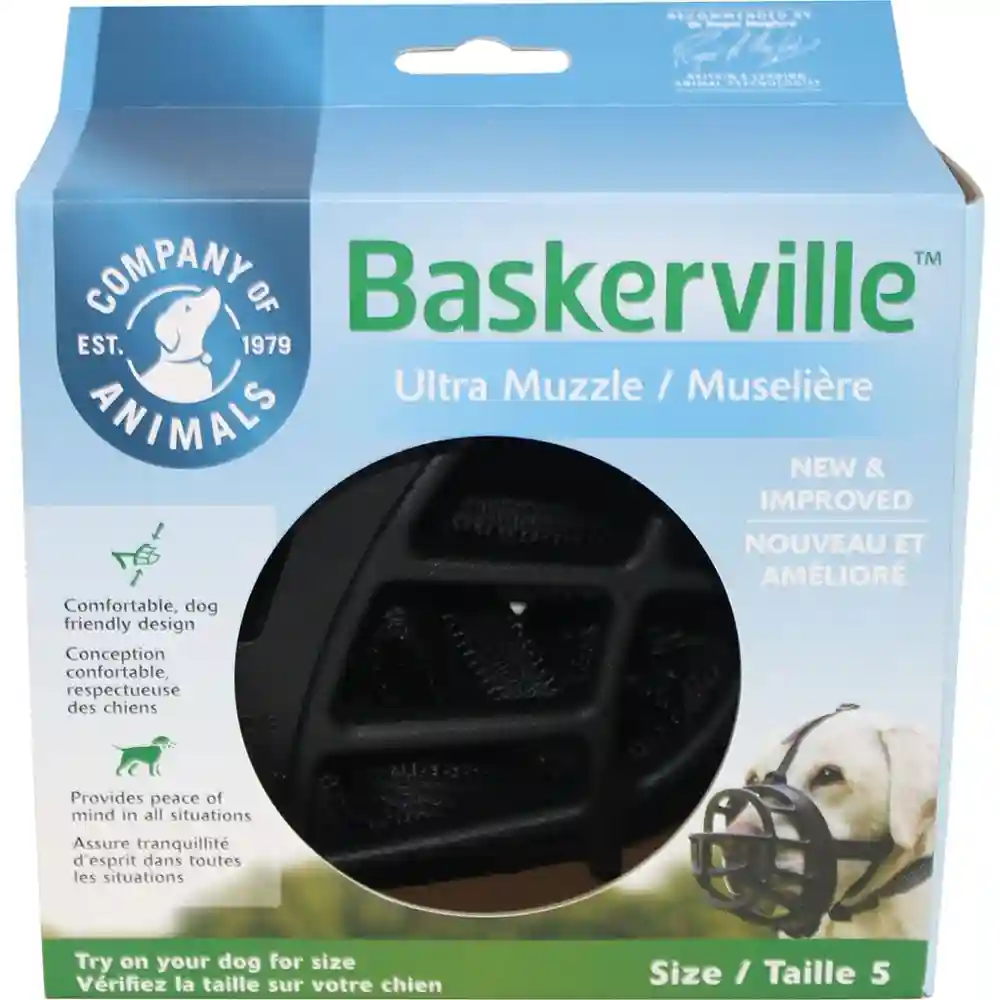Baskerville Ultra Muzzle Size 5 Labrador