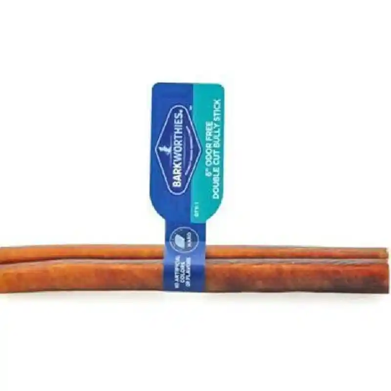 Barkworthies Braided Bully Stick 6-in