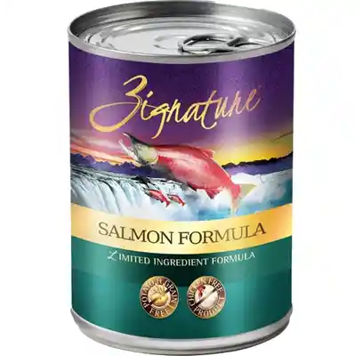 Zignature Lid Salmon 13 Oz