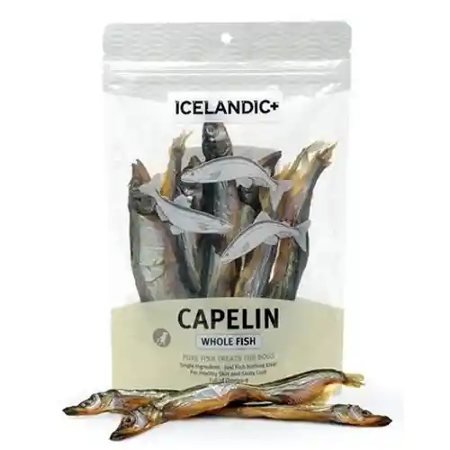 + Capelin Whole Fish Dog Treats 2.5-oz