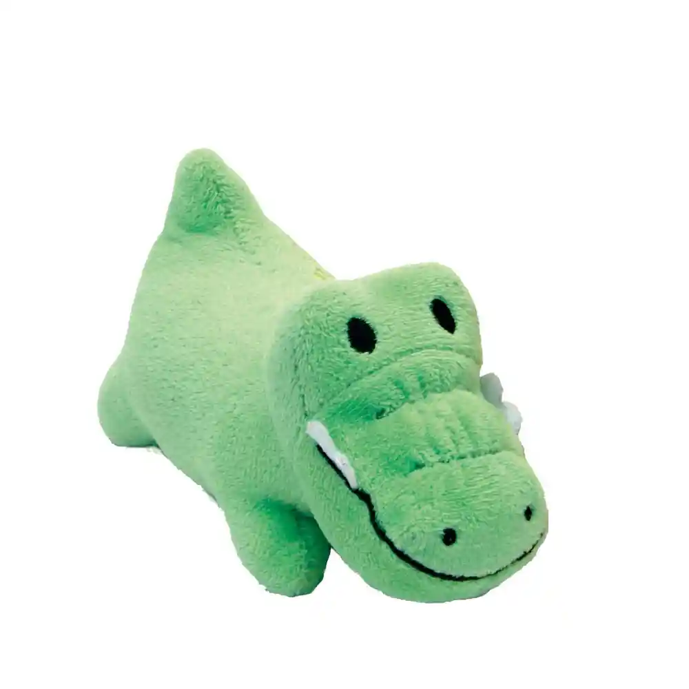 Plush Dog Toy, Gator, 4.5"