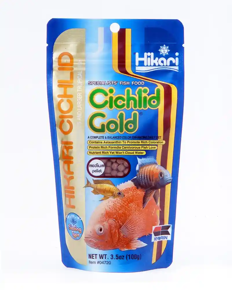 Hikari Food Cichlid Sink Medium 3.5 Oz